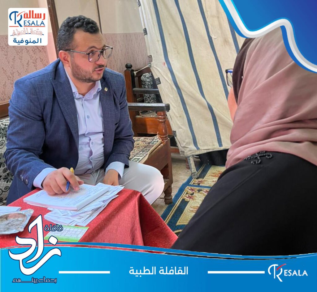 قافلة “زاد .. رحماء بينهم” بالشهداء