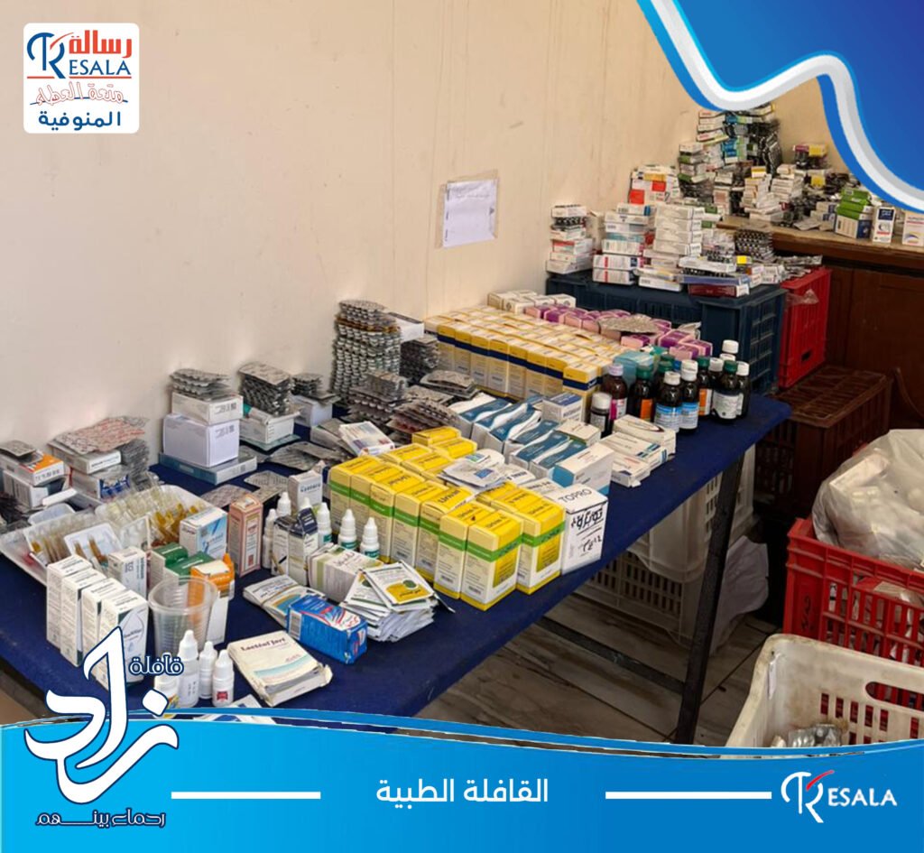 قافلة “زاد .. رحماء بينهم” بالشهداء